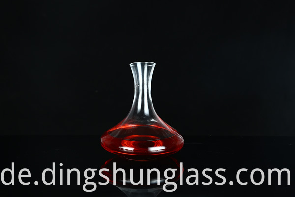 Glasflasche Rotwein Glass Bottle of Red Wine